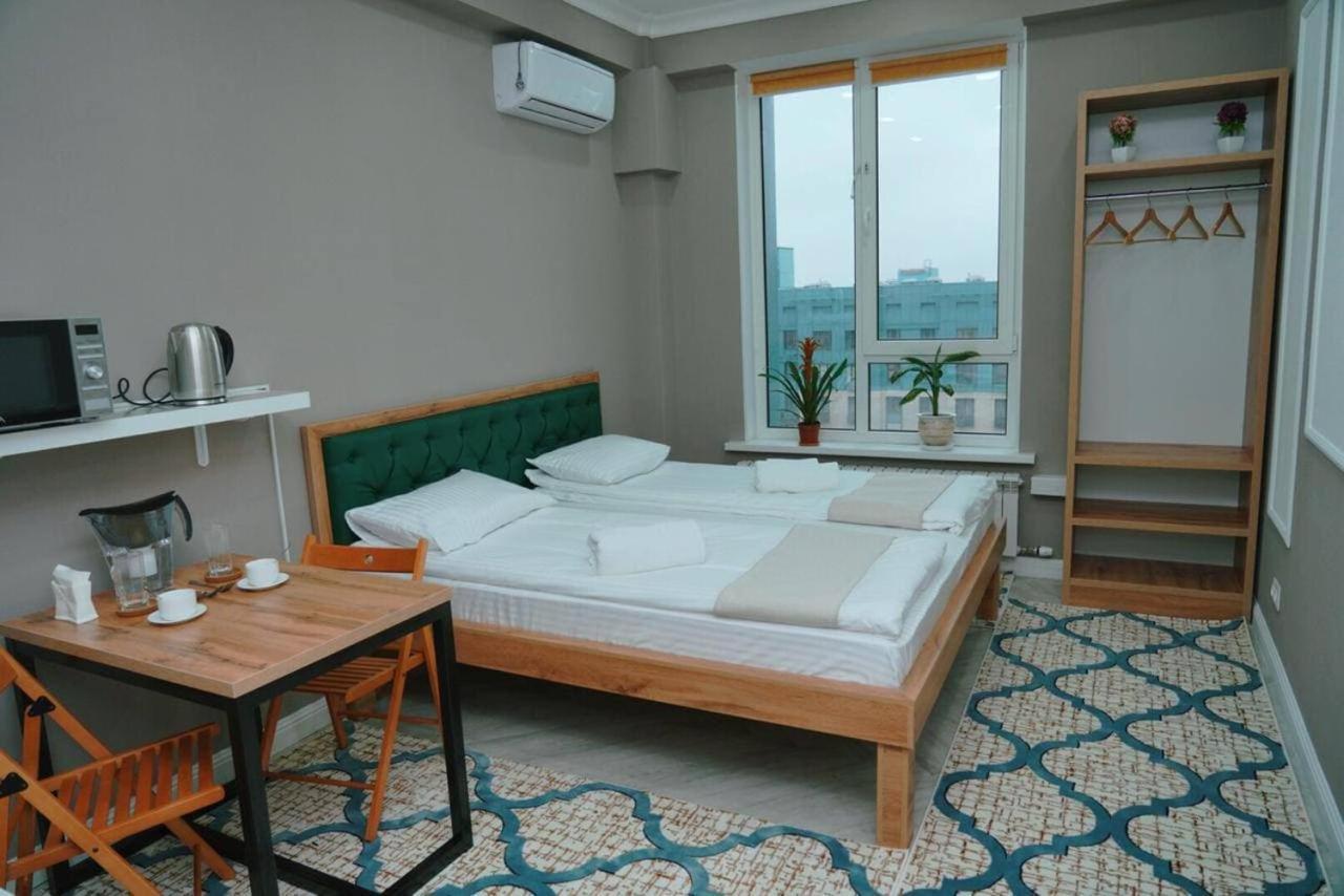 Halal Apart Hotel Almaty Exterior foto